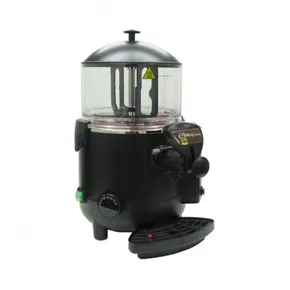 Beverage Dispensing System Hot Chocolate Dispenser, 6 L, black