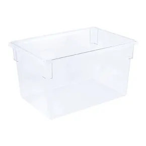 Cambro 1826CCW135 Camwear 26 x 18 Clear Flat Lid for Food Storage Box