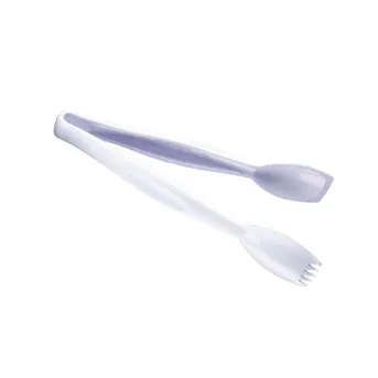 Winco ST-105SF Salad Tongs Spatula/Fork Scissor