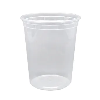 16 Oz Polypropylene Deli Containers with Lids, Karat FP-IMDC16-PP