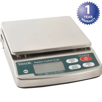 Taylor TE11FT 11 lb. Digital Portion Control Scale