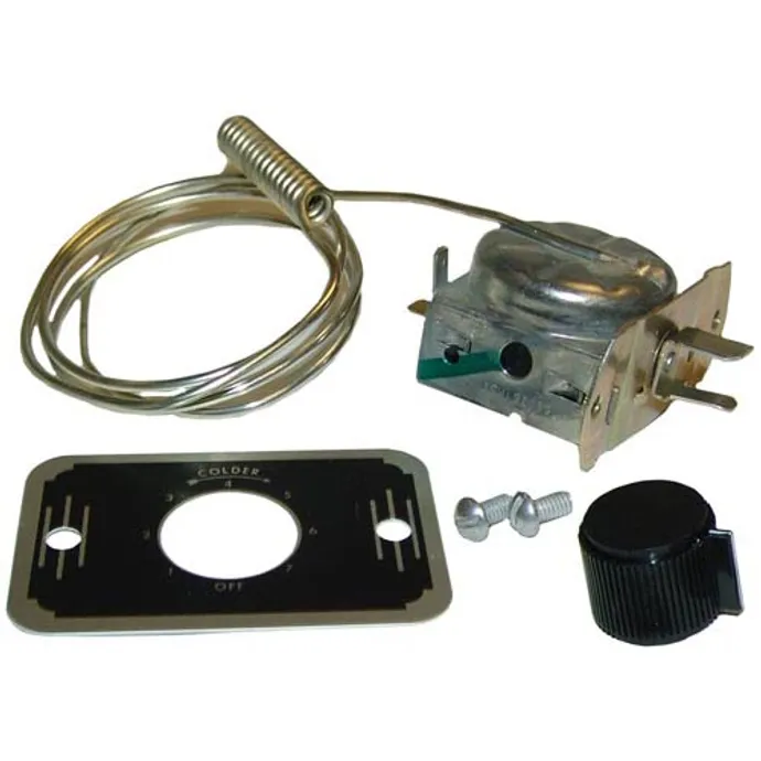 Coil Sensing Refrigeration Thermostat W/ Knob | TundraFMP