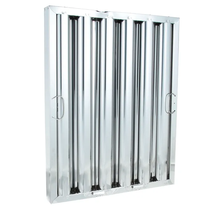 25 in x 20 in Stainless Steel Hood Filter w/ Hooks | TundraFMP