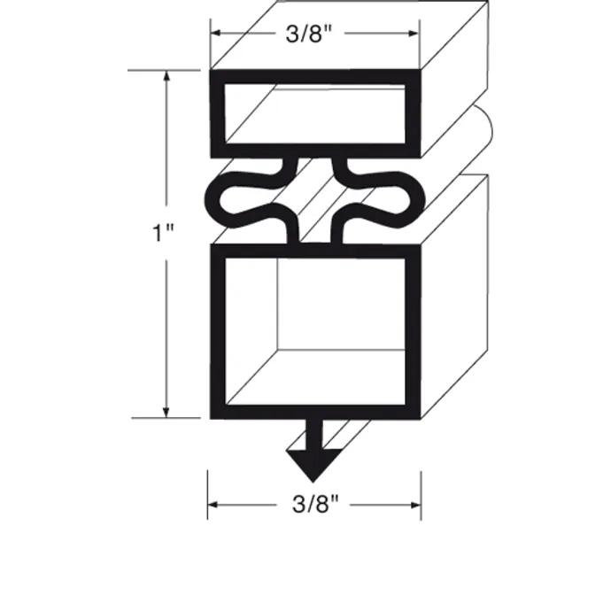 23 in x 36 1/2 in Door Gasket | TundraFMP