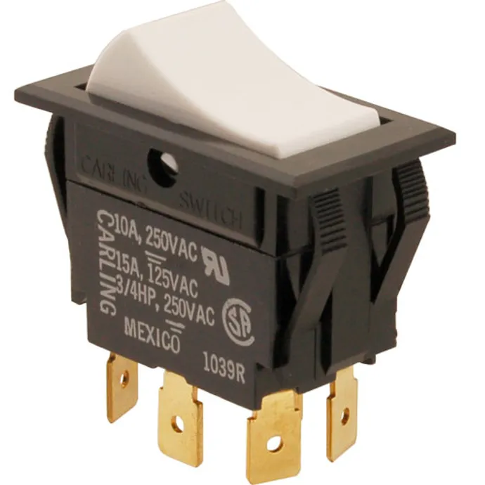 Mavrik - 1491071 - 6 Tab Rocker Switch