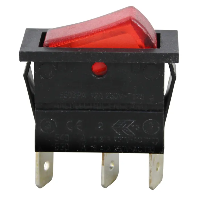 Mavrik - 8001462 - On/Off Red Lighted Rocker Switch Replaces APW Wyott ...