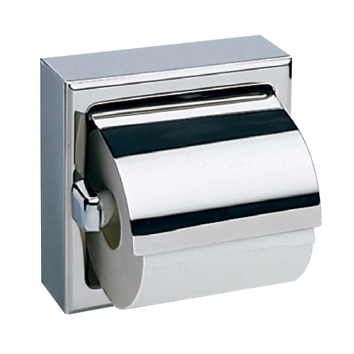 Bobrick - 6699 - Surface-Mounted Single Toilet Tissue Dispenser With Hood