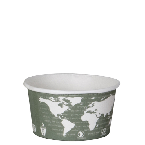 Eco-Products World Art Renewable Compostable Food Container 12oz