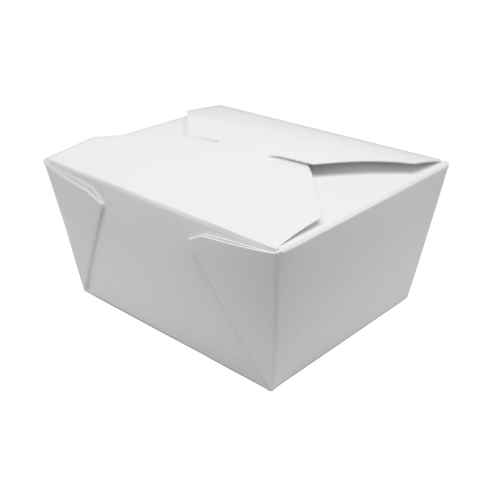 Karat FP FTG30W 30 Oz White Fold To Go Boxes