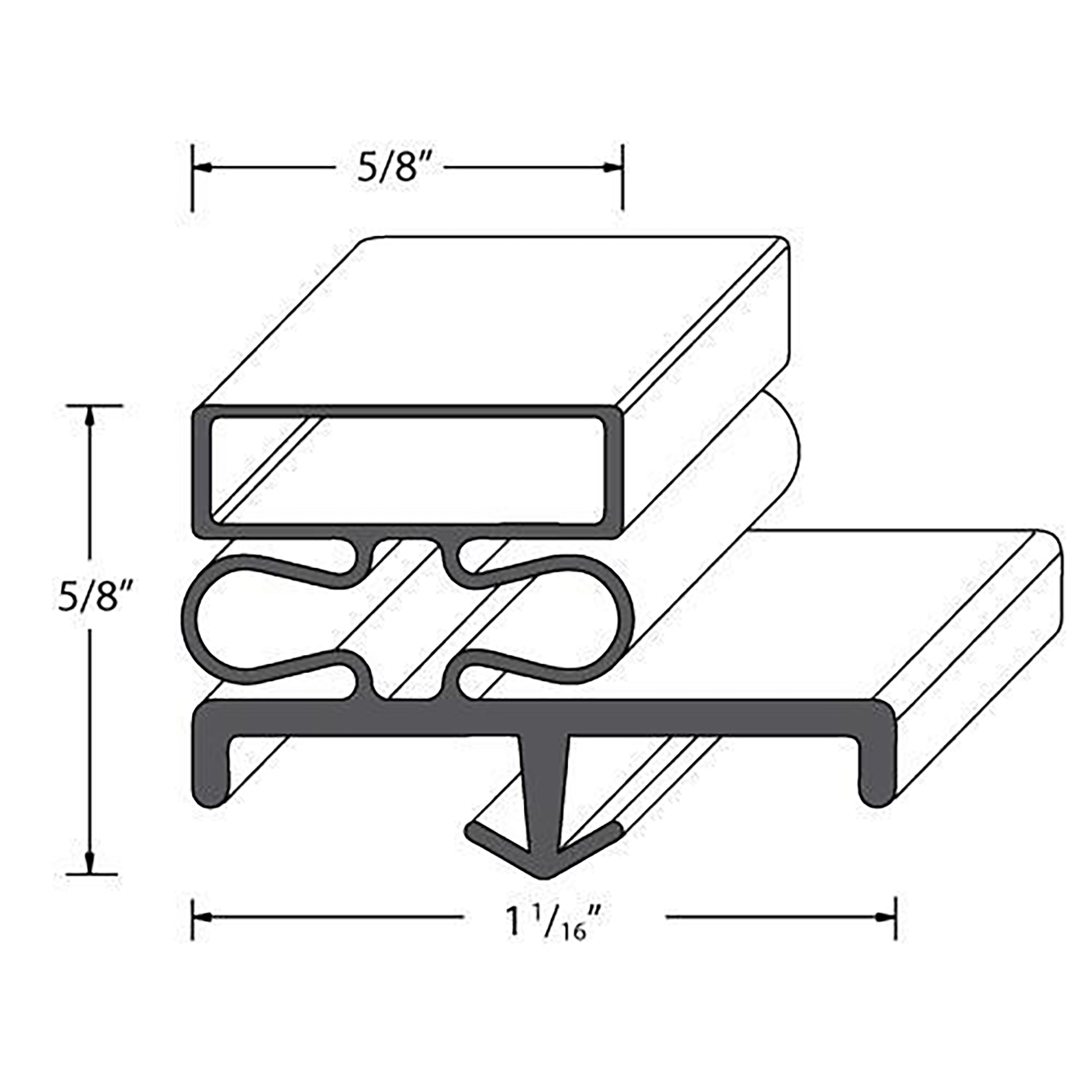 23\" x 25\" Door Gasket | TundraFMP