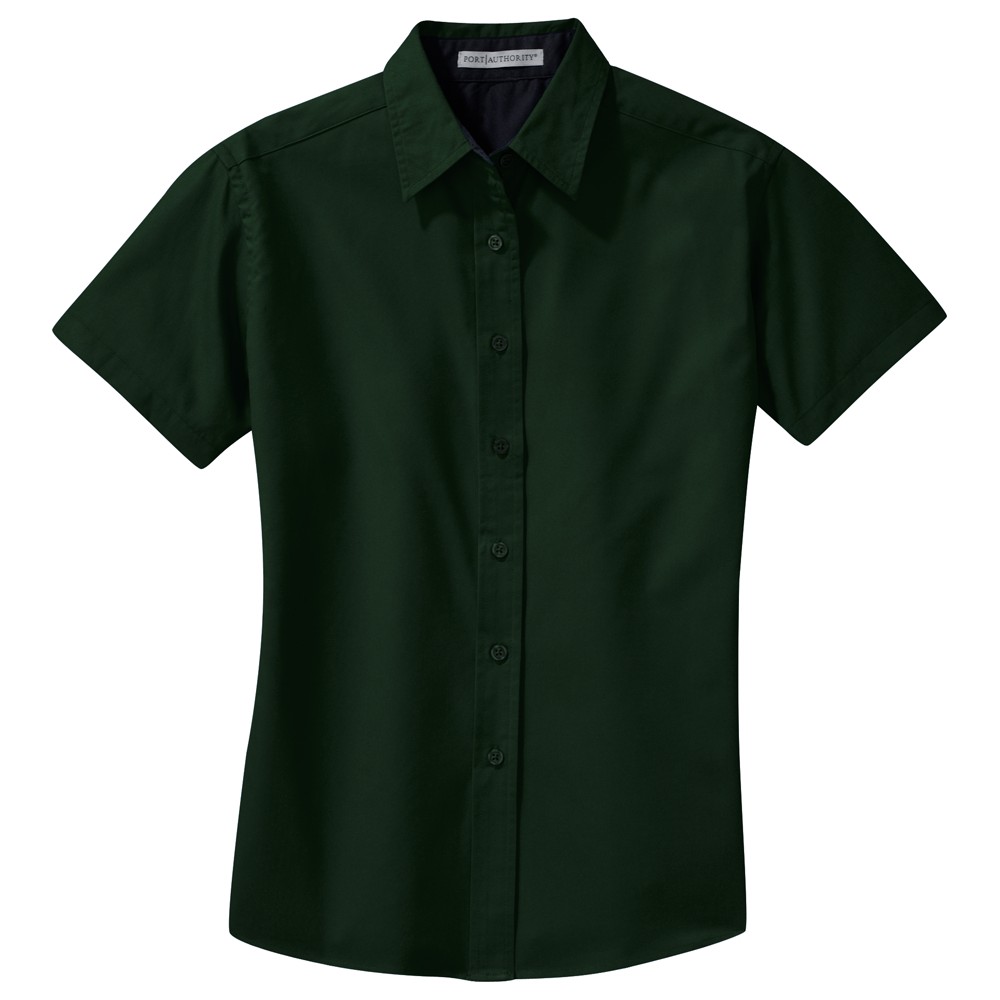 Port Authority - 1182FGNXL - XL Dark Green Women's Short Sleeve