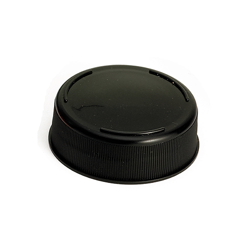 Tablecraft - 63FCAPBK - 63 mm Black Invertatop™ Squeeze Bottle Cap ...