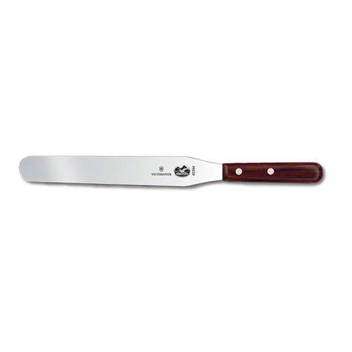 Victorinox 5.2600.25 10 Blade Straight Baking / Icing Spatula with  Rosewood Handle