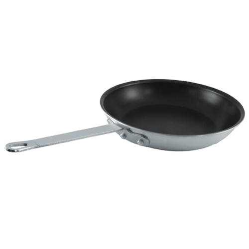 Vollrath Arkadia 14 Aluminum Non-Stick Fry Pan with Black Silicone Handle