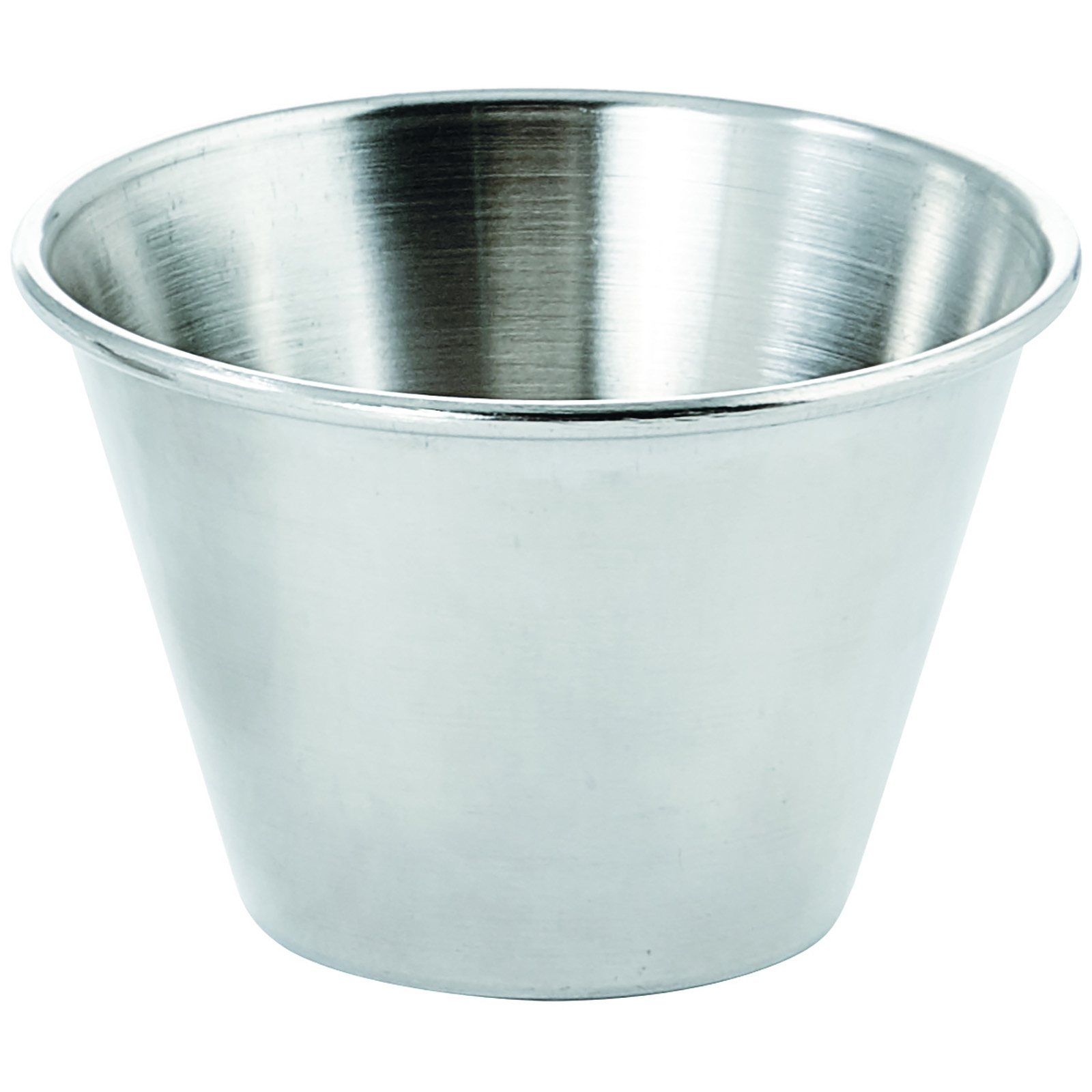 Tablecraft (988) Stainless Steel 10 1/2 x 3 1/2 Cooking Round Basket